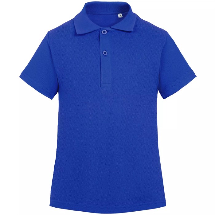 Рубашка поло детская Virma Kids, ярко-синяя 11575.44