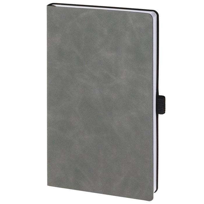 Ежедневник Nubuck Touch, недатированный, серый 21182.10