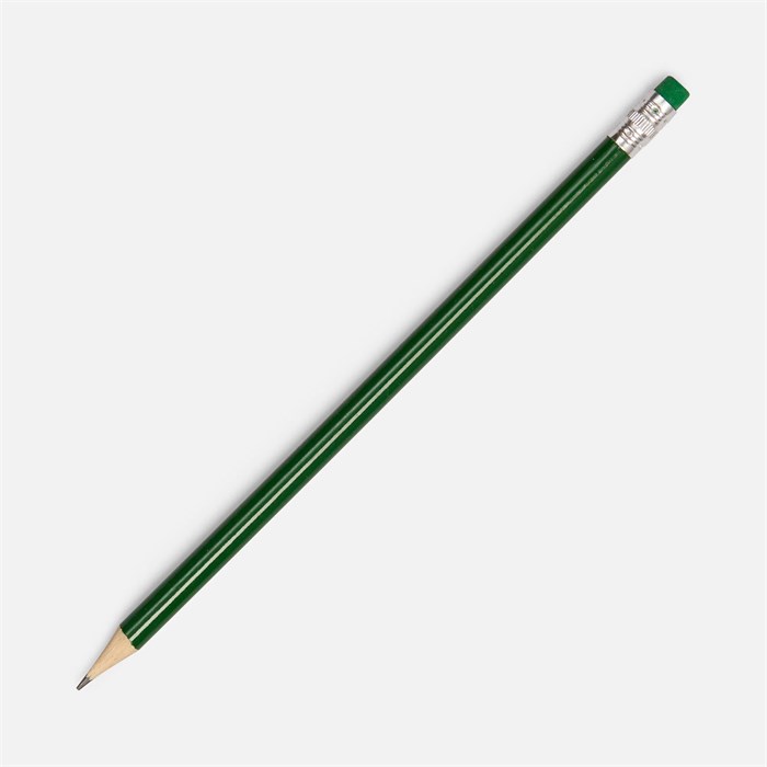 Карандаш простой Hand Friend с ластиком, зеленый 5002.90