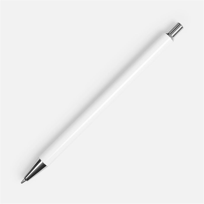 Ручка шариковая Slim Beam, белая 18318.60