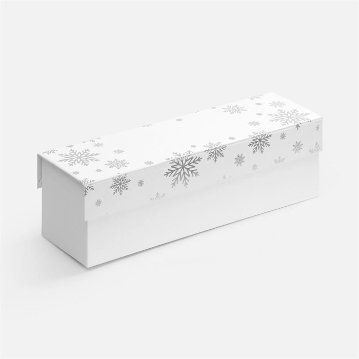 Коробка Wintry под бутылку, белая 25023.60