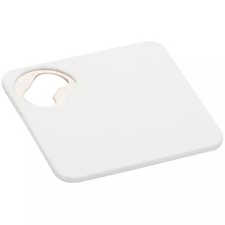 Костер с открывашкой для бутылок Bartender, белый 74116.60