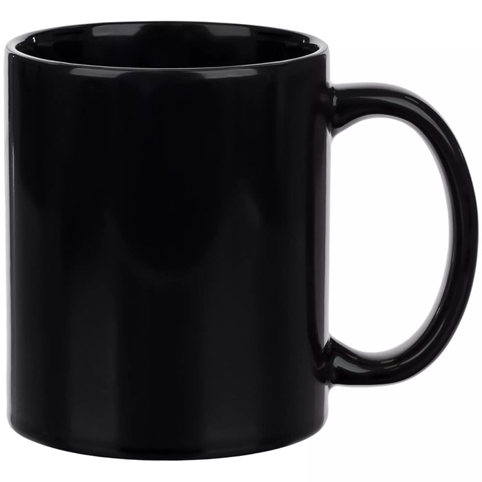Кружка-хамелеон On Display, глянцевая, черная 22407.30