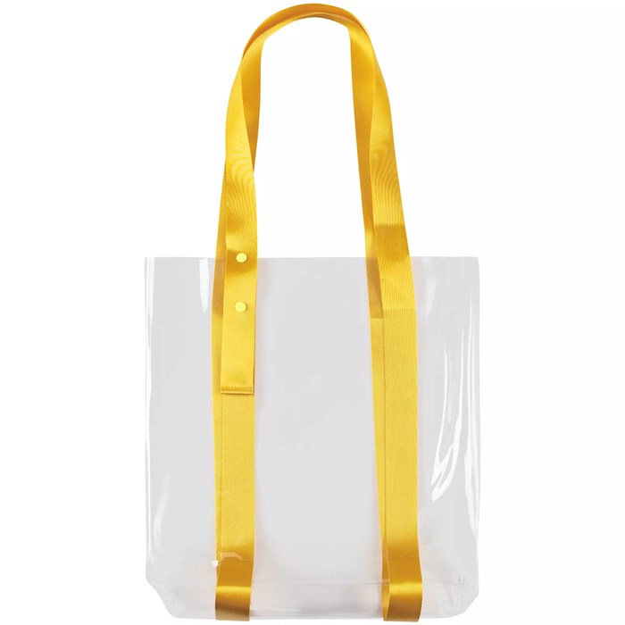 Шопер Clear Fest, прозрачный с желтыми ручками 15365.80