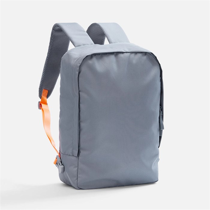 Рюкзак B2, серый с оранжевыми стропами 19218.11