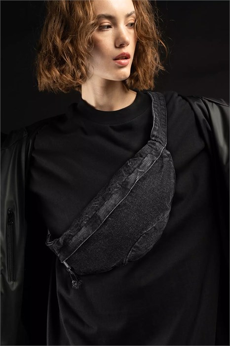 Поясная сумка W6, черная 16544.30