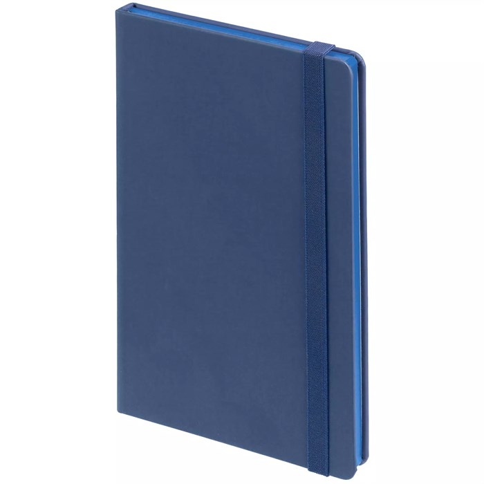 Блокнот Shall, в линейку, синий 17009.04