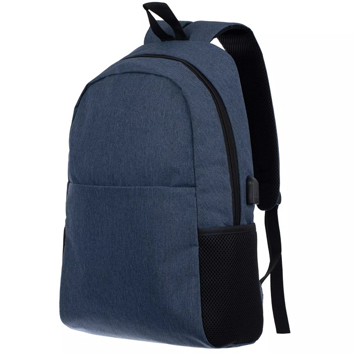 Рюкзак для ноутбука Conttori, синий меланж 17265.40