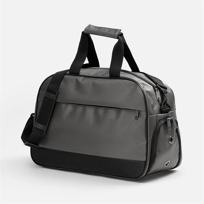 Спортивная сумка Atlantes, серая с черным 18645.10