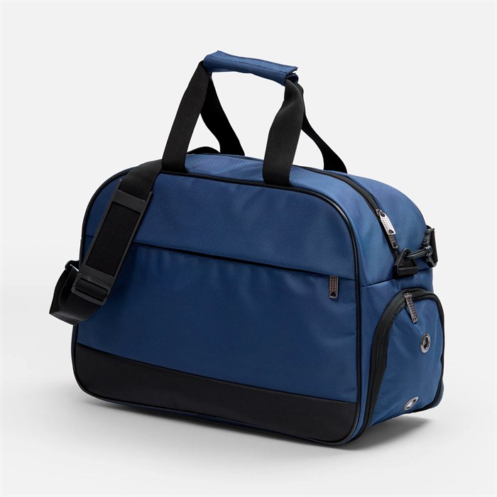 Спортивная сумка Atlantes, синяя с черным 18645.44