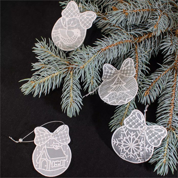 Набор подвесок «Зимние узоры» 30196