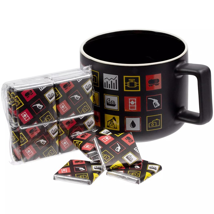 Набор с горьким шоколадом Industry, нефть и газ 15699.01