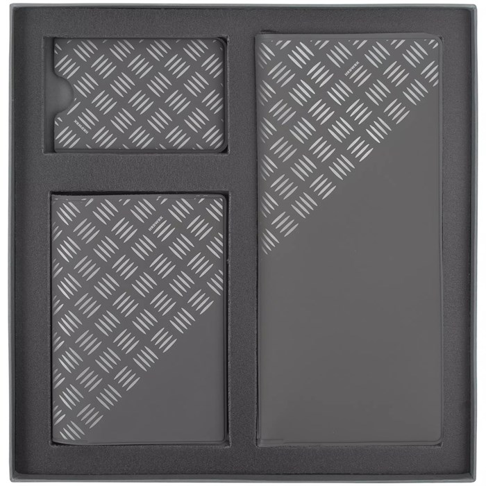 Набор персональных аксессуаров Hard Work, серый 71323.10