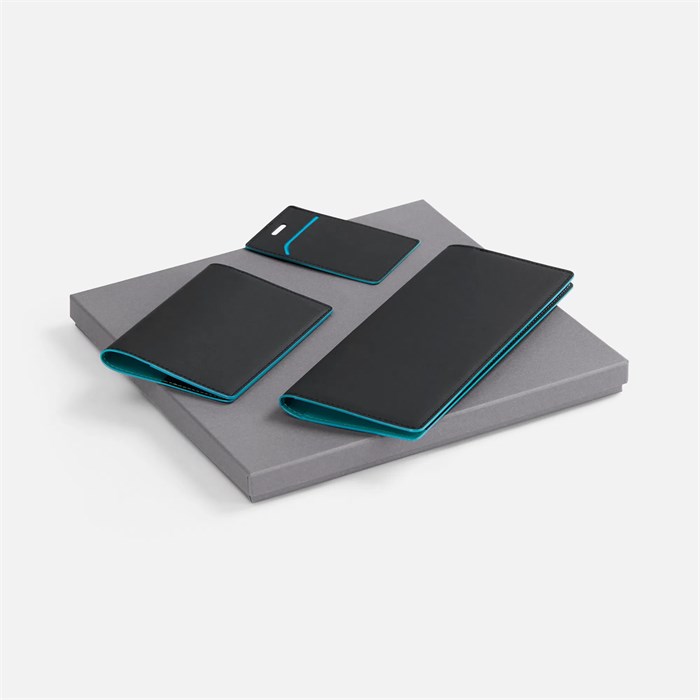 Набор Multimo Simple, черный с бирюзовым 22422.49