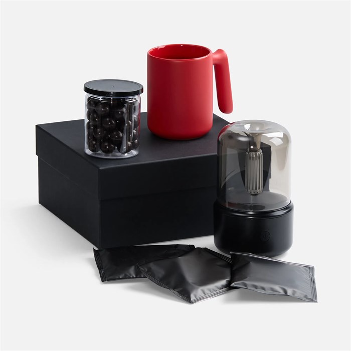 Набор «Микроклимат», черный с красным 28911.35