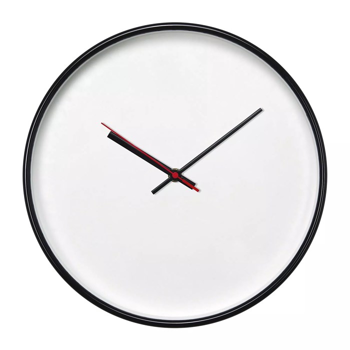 Часы настенные ChronoTop, черные 10732.30