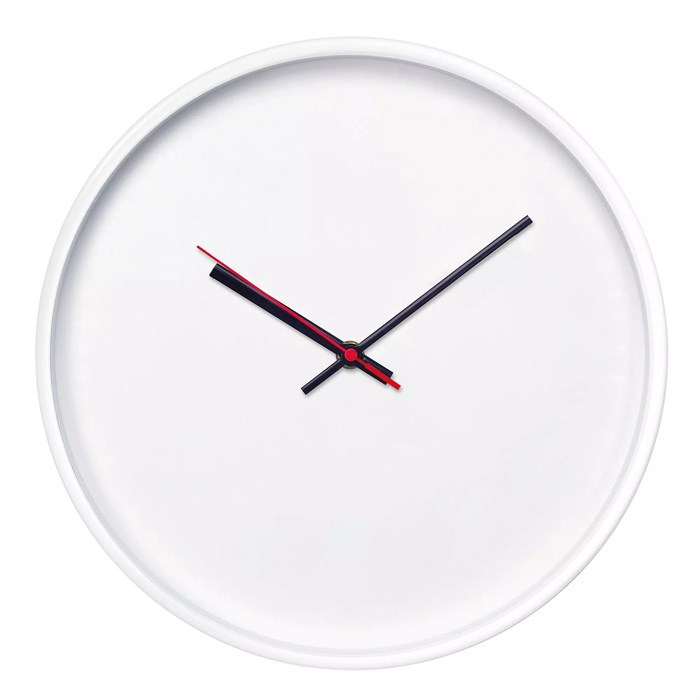 Часы настенные ChronoTop, белые 10732.60