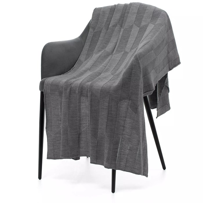 Плед Rombus, серый меланж 19623.32