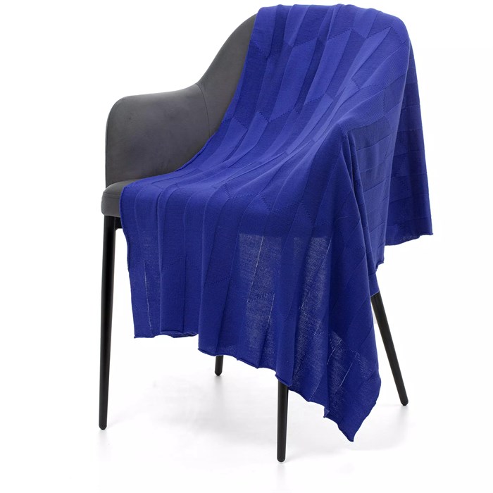 Плед Rombus, синий (василек) 19623.77