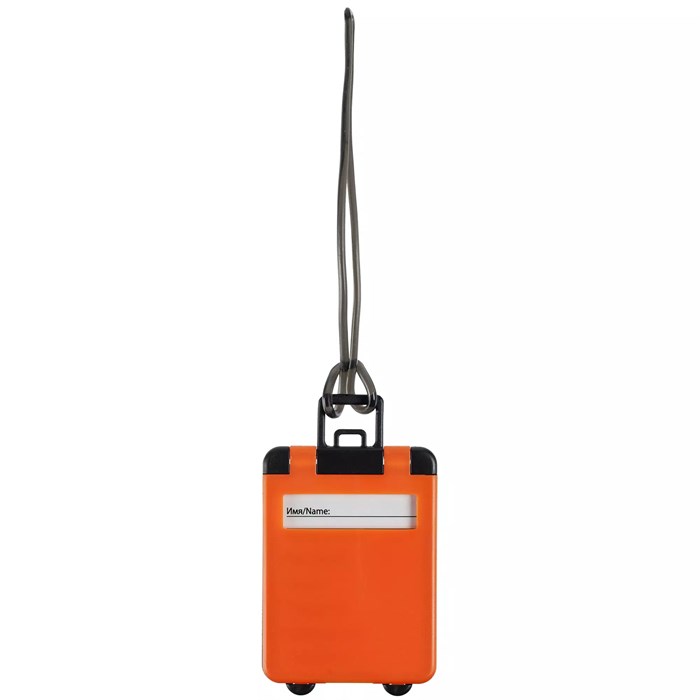 Бирка для багажа Trolley, оранжевая 5603.20