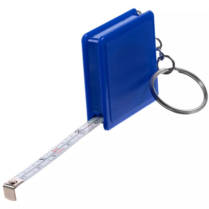 Брелок с рулеткой Square, ver.2, синий 15459.40