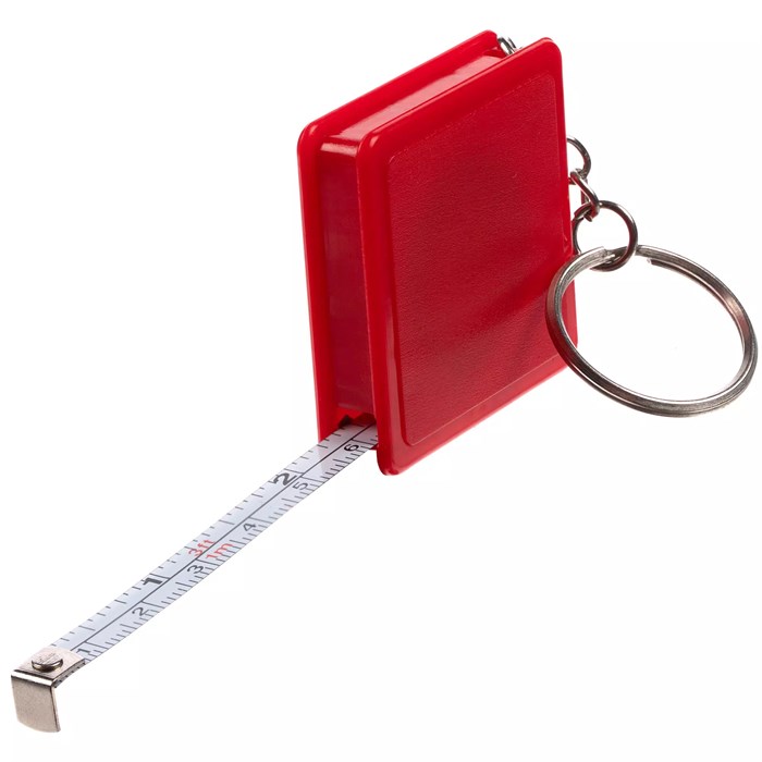 Брелок с рулеткой Square, ver.2, красный 15459.50