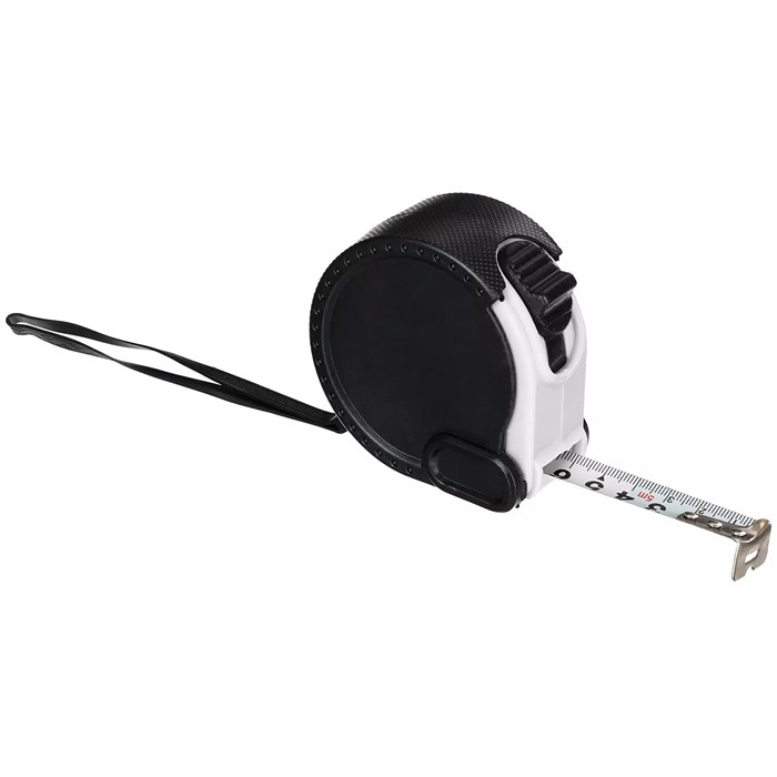 Рулетка Meter Plan, 3 м, черная с белым 63026.60