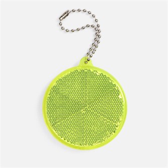 {{photo.Alt || photo.Description || 'Пешеходный светоотражатель с цепочкой «Круг», неон-желтый'}}