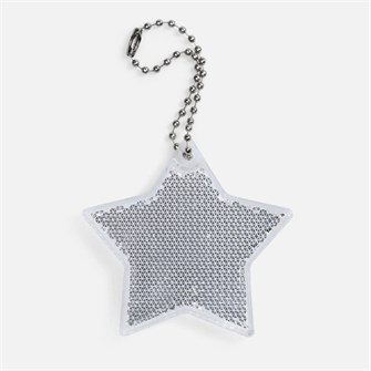 {{photo.Alt || photo.Description || 'Пешеходный светоотражатель с цепочкой «Звезда», белый'}}