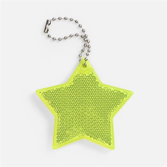 {{photo.Alt || photo.Description || 'Пешеходный светоотражатель с цепочкой «Звезда», желтый неон'}}