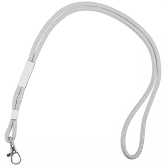 {{photo.Alt || photo.Description || 'Шнурок для бейджа Tube Metal, серый'}}