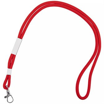 {{photo.Alt || photo.Description || 'Шнурок для бейджа Tube Metal, красный'}}