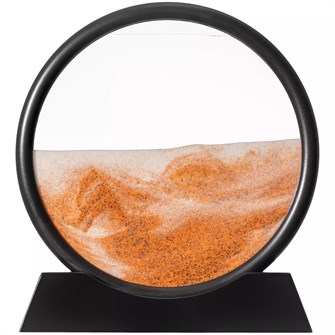 {{photo.Alt || photo.Description || 'Песочная картина-антистресс Pleasantville, черная с оранжевым'}}