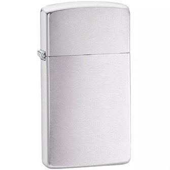 {{photo.Alt || photo.Description || 'Зажигалка Zippo Slim Brushed, матовая серебристая'}}