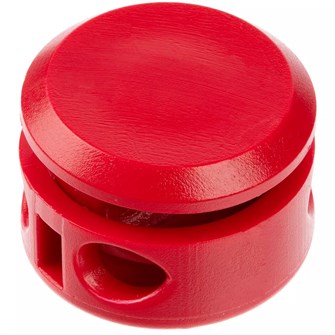 {{photo.Alt || photo.Description || 'Двойной фиксатор для шнура Brоgy, красный'}}