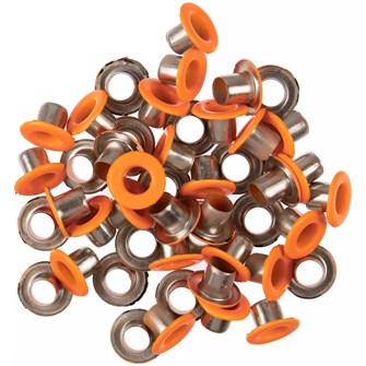 Люверс Ose, M, оранжевый неон 19715.22