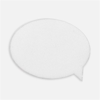 {{photo.Alt || photo.Description || 'Наклейка тканевая Lunga Bubble, M, белая'}}