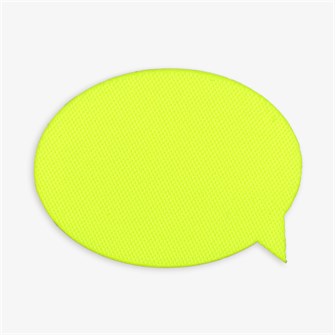 {{photo.Alt || photo.Description || 'Наклейка тканевая Lunga Bubble, M, желтый неон'}}