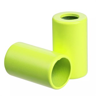 Пара наконечников для шнурка Tizzle, желтый неон 16517.89