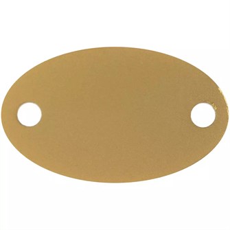 {{photo.Alt || photo.Description || 'Шильдик металлический Alfa Oval, золотистый'}}