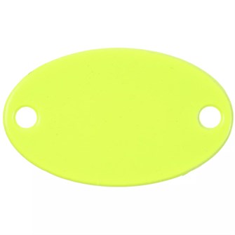 {{photo.Alt || photo.Description || 'Шильдик металлический Alfa Oval, желтый неон'}}