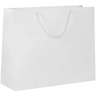 {{photo.Alt || photo.Description || 'Пакет бумажный с ламинацией Lami Tote L, белый'}}