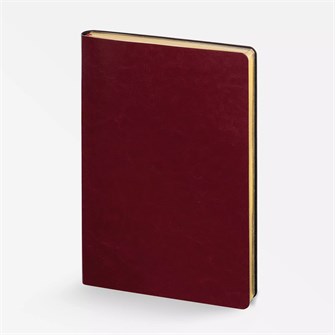 {{photo.Alt || photo.Description || 'Ежедневник Nebraska Flex, недатированный, бордовый с золотистым'}}