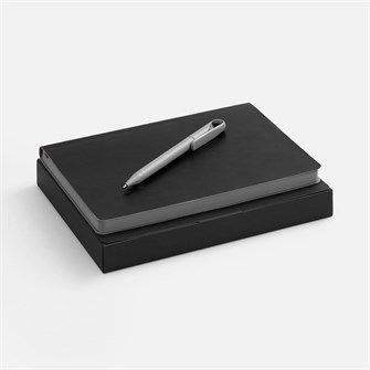 {{photo.Alt || photo.Description || 'Набор Doppio, черный с серым'}}