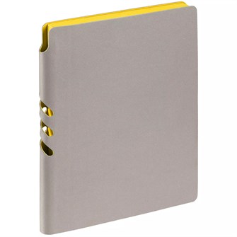 {{photo.Alt || photo.Description || 'Ежедневник Flexpen, недатированный, серебристо-желтый'}}