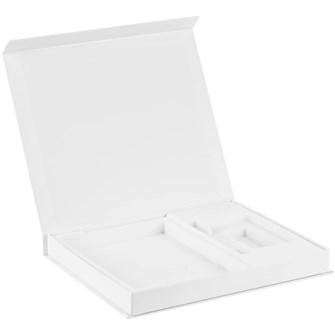 {{photo.Alt || photo.Description || 'Коробка Daily Touch под ежедневник, аккумулятор и ручку, ver. 2, белая'}}