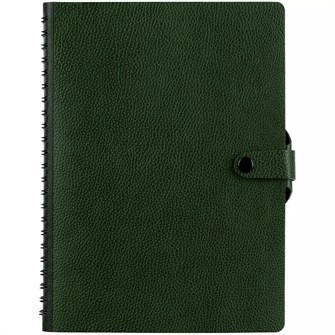 {{photo.Alt || photo.Description || 'Ежедневник Strep Front на заказ, недатированный, зеленый'}}