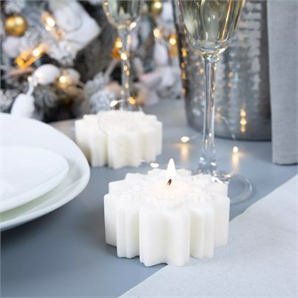 {{photo.Alt || photo.Description || 'Свеча Snowflame 1, белая, 8 см'}}