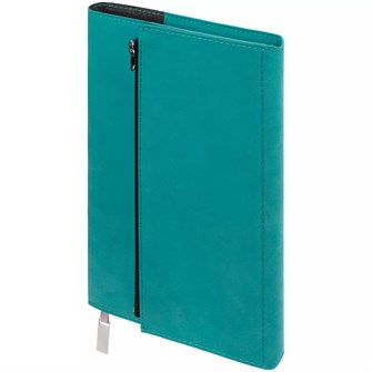 {{photo.Alt || photo.Description || 'Ежедневник Grace на заказ, недатированный, бирюзовый'}}