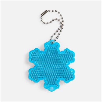 {{photo.Alt || photo.Description || 'Пешеходный светоотражатель с цепочкой «Снежинка», синий'}}